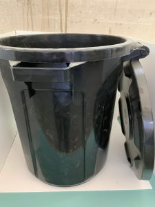 פח אשפה עירוני בלי מכסה "כתר"/"תעליפלסט"