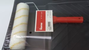 רולר פרוות כבש "9 עם מגש