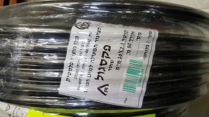 צינור "פקסגול" שחור בקוטר 16 מ"מ