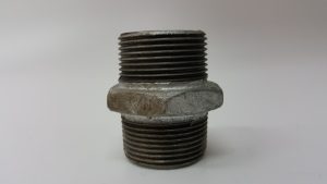 ניפל כפול מגולבן "1 1/4