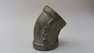 זוית מגולבנת "45 3/4 מעלות