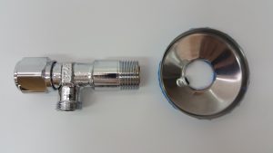 ברז טי כרום "3/8