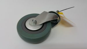 גלגלים 100/25 מ"מ עם בורג "3/8