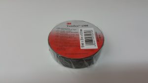 סרט בידוד PVC שחור עם דבק "3/4