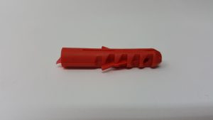 דיבל פלסטי אדום 10 מ"מ