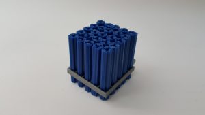 דיבל פלסטי כחול 8 מ"מ באריזה של 25 יח.