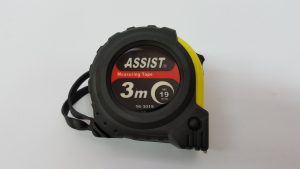 סרט מדידה בקופסה 3 מטר