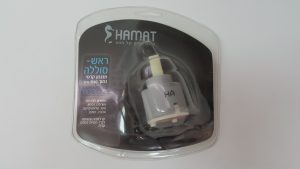 ראש קרמי למנגנון סוללה עם 2 פינים