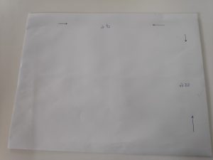 מעטפה לבנה32*42