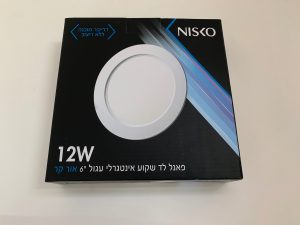 גוף תאורה LED תה"ט 12W