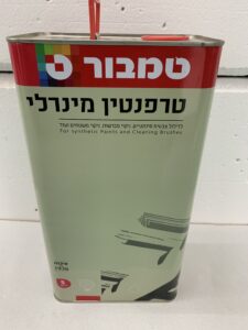 מדלל לצבע סינטטי טרפנטין מינרלי (בגלון)