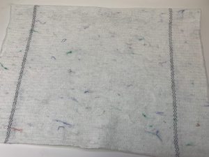 מטלית רצפה שלג פסים 80#50 ס"מ