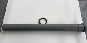 ניפל PVC 2" X50(שקע תקע)