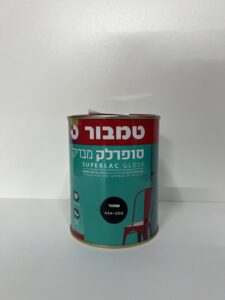 צבע סינטטי שחור 3/4 ליטר מס'202 טמבור