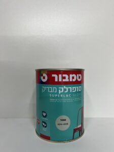 צבע סינטטי אפור 3/4 ליטר מס'37 טמבור