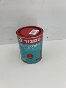 צבע סינטטי אדום מס'96 0.750 ליטר טמבור