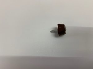תומך מדף עם בוקסה +מסמר לארון עץ