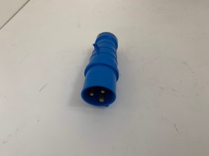 תקע כח 3 מגעים פלסטי CEE 16 אמפר