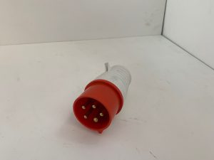 תקע כח 5 מגעים פלסטי CEE 16 אמפר