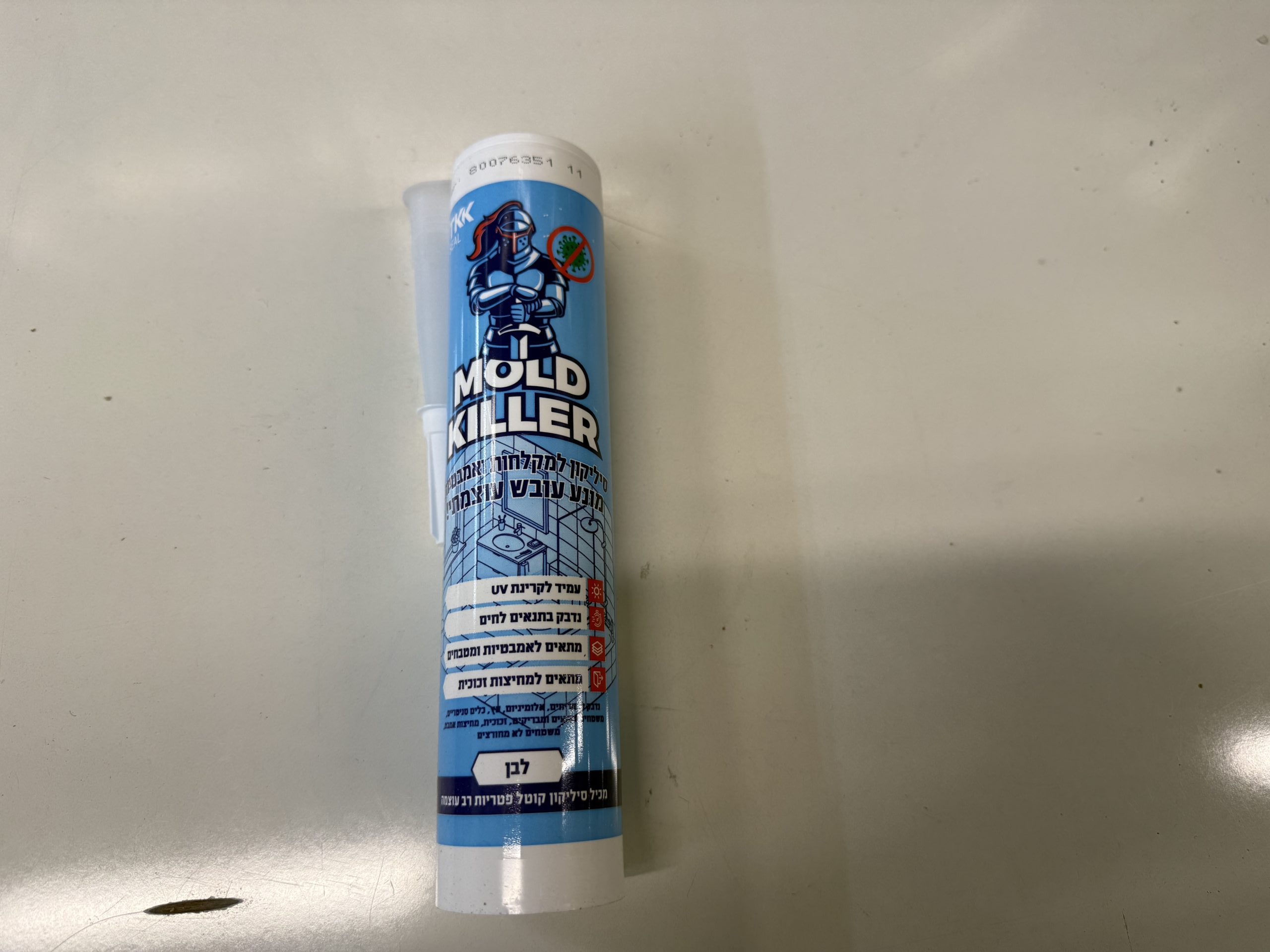 סיליקון לאיטום מונע עובד בתרמיל